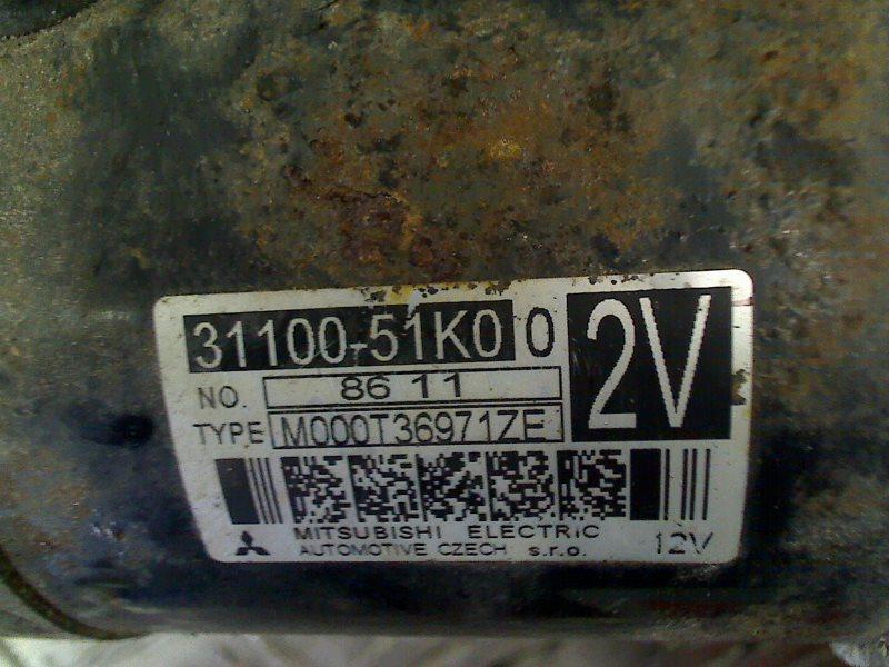 Anlasser 3110051K00 Opel Agila (B) Gro?raumlimousine 1.2 16V (K12B(Euro 4) 2008-08 Bild Anlasser 3110051K00 Opel Agila (B) Gro?raumlimousine 1.2 16V (K12B(Euro 4) 2008-08