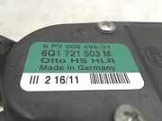 Elektrische Gaspedal 6Q1721503M Skoda Fabia II Kombi Kombi 5-drs 1.2 TDI 12V Greenline (CFWA) 2011-06