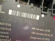 Steuergerät Zentralverriegelung LA A2189001401 Mercedes-Benz CLS (C218) Limousine 350 CDI BlueEfficiency,d 3.0 V6 24V (OM642.853) 2011-05