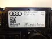 Bedienung Klimacontrolle 8T1820043AC Audi A4 Avant (B8) Kombi 3.0 TDI 245 V6 24V Quattro (CDUC) 2008-08