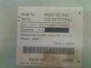 Cd-Player 86201SC440 Subaru Forester (SH) SUV 2.0D (EE20Z) 2008-11