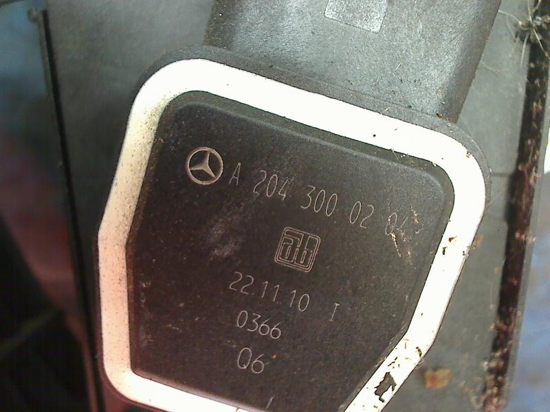 Elektrische Gaspedal A2043000204 Mercedes-Benz CLS (C218) Limousine 350 CDI BlueEfficiency,d 3.0 V6 24V (OM642.853) 2011-05