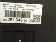 Tacho yzkcmbn3cem00 Opel Crossland (X) SUV 1.2 Turbo 12V (B12XHL(EB2DT)) 2017-11