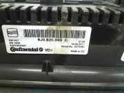 Bedienung Klimacontrolle 6J0820043C Seat Ibiza ST (6J8) Kombi 1.2 TDI Ecomotive (CFWA) 2011-11