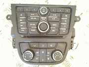 Radio Bedienungselemente EN CLIMATE 13429880 Opel Mokka/Mokka X SUV 1.4 Turbo 16V 4x2 (A14NET(Euro 5)) 2015-08