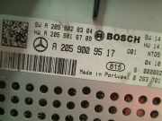 Anzeige A2059009517 Mercedes-Benz C (R205) Cabrio C-180 1.6 16V (M274.910(Euro 6)) 2016-11