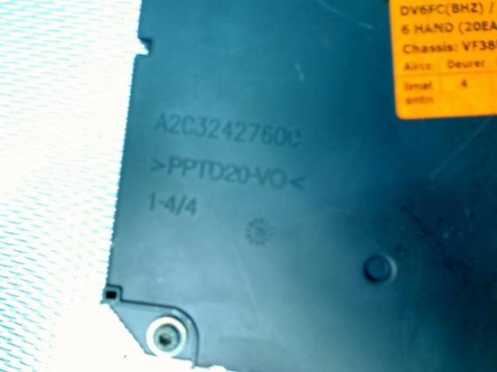 Sicherungskasten A2C32427600 Peugeot 508 SW (8E/8U) Kombi 1.6 BlueHDI 120 (DV6FC(BHZ)) 2015-12 Bild Sicherungskasten A2C32427600 Peugeot 508 SW (8E/8U) Kombi 1.6 BlueHDI 120 (DV6FC(BHZ)) 2015-12
