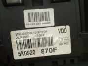 Tacho 5K0920870F Volkswagen Golf VI (5K1) Schrägheck 1.2 TSI BlueMotion (CBZB) 2010-05 CBZB