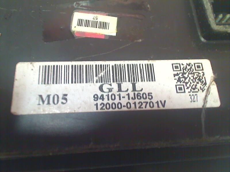 Anzeige 941011J605 Hyundai i20 Schrägheck 1.2i 16V (G4LA) 2012-03 Bild Anzeige 941011J605 Hyundai i20 Schrägheck 1.2i 16V (G4LA) 2012-03