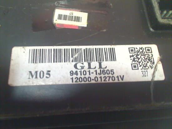 Anzeige 941011J605 Hyundai i20 Schr?gheck 1.2i 16V (G4LA) 2012-03 Bild Anzeige 941011J605 Hyundai i20 Schr?gheck 1.2i 16V (G4LA) 2012-03