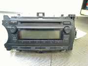 Cd-Player 861200D640 Toyota Yaris III (P13) Schrägheck 1.0 12V VVT-i (1KR-FE) 2012-06