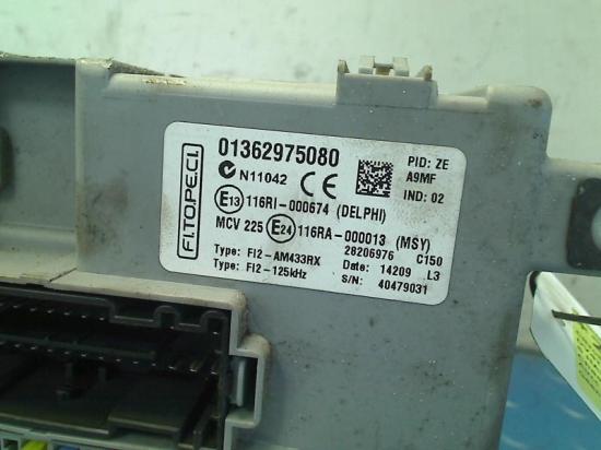 Sicherungskasten 01362975080 Citroën Nemo (AA) Van 1.4 HDi 70 (DV4TED(8HS)) 2009-07 Bild Sicherungskasten 01362975080 Citroën Nemo (AA) Van 1.4 HDi 70 (DV4TED(8HS)) 2009-07