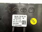 Bedienung Klimacontrolle 98081722 Citroën Jumpy Van 1.6 Blue HDi 95 (DV6FDU(BHV)) 2018-02