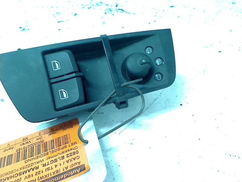 Schalter Für Elekt. Fensterheber Links Vorne Audi A1 (8X1/8XK) Schrägheck 3-drs 1.4 TFSI 16V 122 (CAXA) 2012-01 Bild Schalter Für Elekt. Fensterheber Links Vorne Audi A1 (8X1/8XK) Schrägheck 3-drs 1.4 TFSI 16V 122 (CAXA) 2012-01