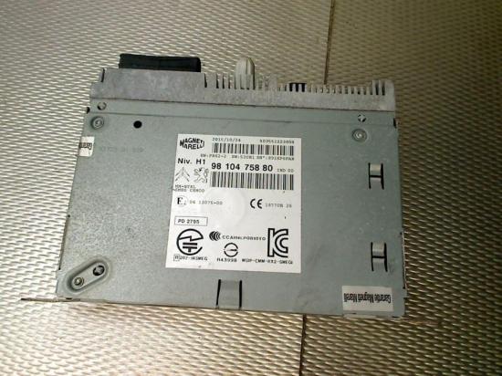 Radio 9810475880 Peugeot 508 SW (8E/8U) Kombi 1.6 BlueHDI 120 (DV6FC(BHZ)) 2015-12 Bild Radio 9810475880 Peugeot 508 SW (8E/8U) Kombi 1.6 BlueHDI 120 (DV6FC(BHZ)) 2015-12