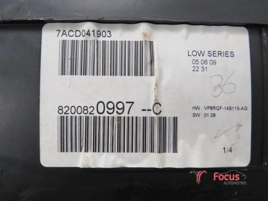 Instrumentenkombination Renault Clio III BR0/1, CR0/1 2RPF10A855A Bild Instrumentenkombination Renault Clio III BR0/1, CR0/1 2RPF10A855A