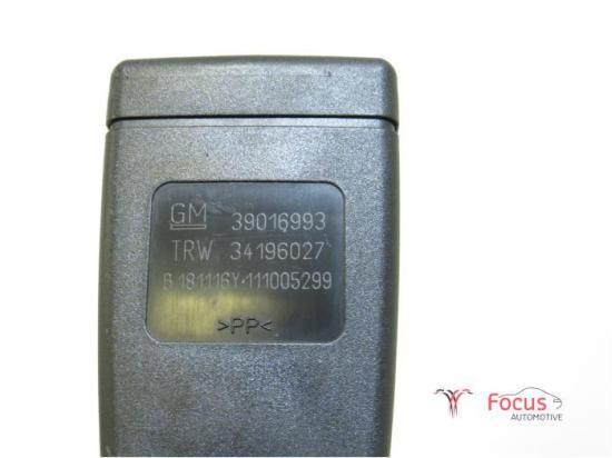 Gurtschloss Opel Astra K B16 39016993 Bild Gurtschloss Opel Astra K B16 39016993