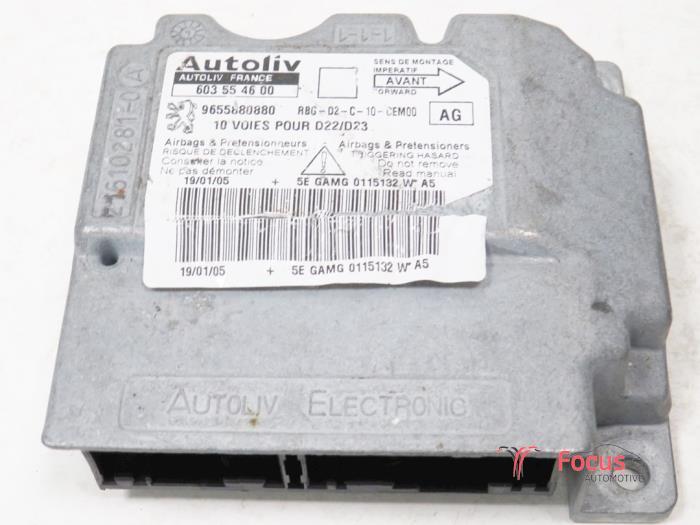 Steuergerät Airbag Peugeot 407 SW 603554600 Bild Steuergerät Airbag Peugeot 407 SW 603554600