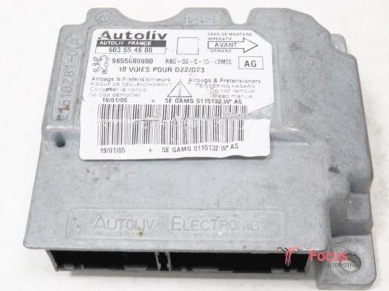 Steuergerät Airbag Peugeot 407 SW 603554600 Bild Steuergerät Airbag Peugeot 407 SW 603554600