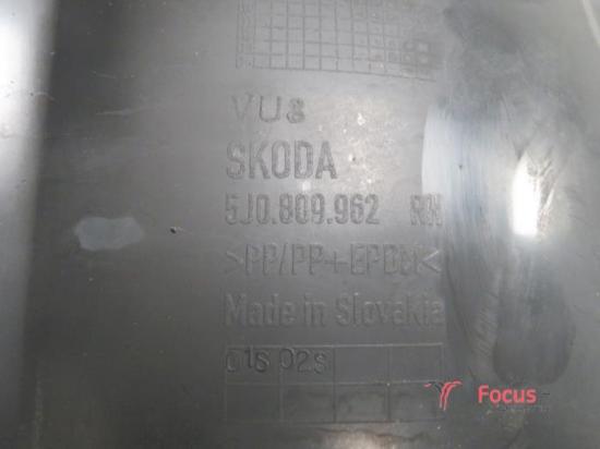 Radhaus Skoda Fabia II Kombi 545 5J0809962 Bild Radhaus Skoda Fabia II Kombi 545 5J0809962