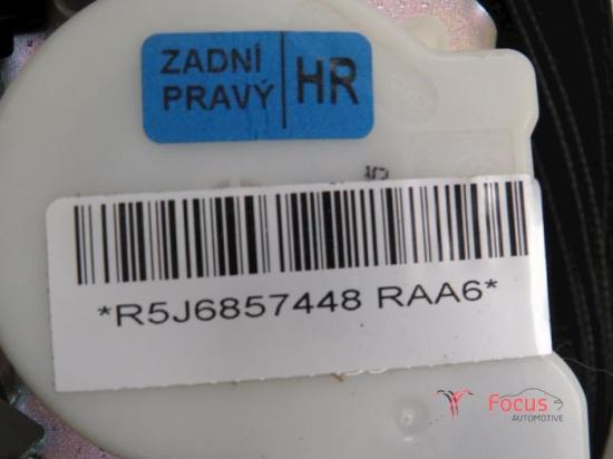 Sicherheitsgurt rechts hinten Skoda Fabia II Kombi 545 5J6857448 Bild Sicherheitsgurt rechts hinten Skoda Fabia II Kombi 545 5J6857448