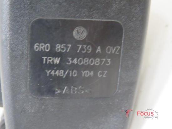 Gurtschloss VW Polo V 6R, 6C 6R0857739A Bild Gurtschloss VW Polo V 6R, 6C 6R0857739A