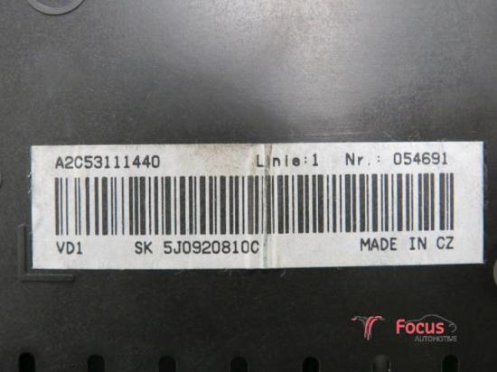 Steuergerät Skoda Fabia II Kombi 545 4B0905851C Bild Steuergerät Skoda Fabia II Kombi 545 4B0905851C