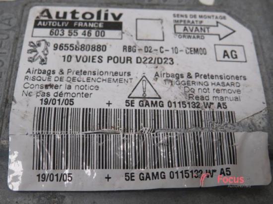 Steuergerät Airbag Peugeot 407 SW 603554600 Bild Steuergerät Airbag Peugeot 407 SW 603554600