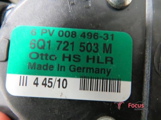 Sensor für Gaspedalstellung VW Polo V 6R, 6C 6Q1721503M Bild Sensor für Gaspedalstellung VW Polo V 6R, 6C 6Q1721503M