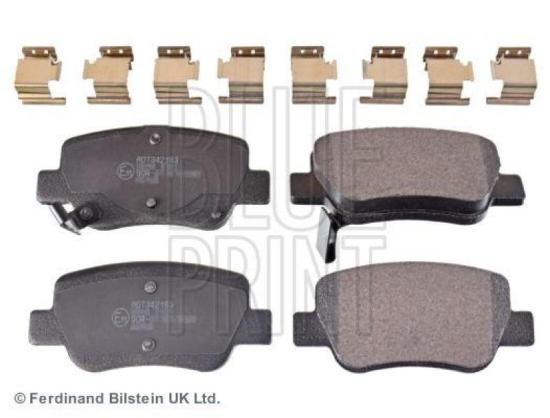 BLUE PRINT Bremsbelagsatz, Scheibenbremse ADT342183 + Bremsscheibe ADT343273 Bild BLUE PRINT Bremsbelagsatz, Scheibenbremse ADT342183 + Bremsscheibe ADT343273