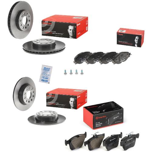 BREMBO Bremsscheibe 09.9145.11 + Bremsbelagsatz, Scheibenbremse P 85 147 + Bremsbelagsatz, Scheibenbremse P 85 125 + Bremsscheibe 08.B413.11 Bild BREMBO Bremsscheibe 09.9145.11 + Bremsbelagsatz, Scheibenbremse P 85 147 + Bremsbelagsatz, Scheibenbremse P 85 125 + Bremsscheibe 08.B413.11