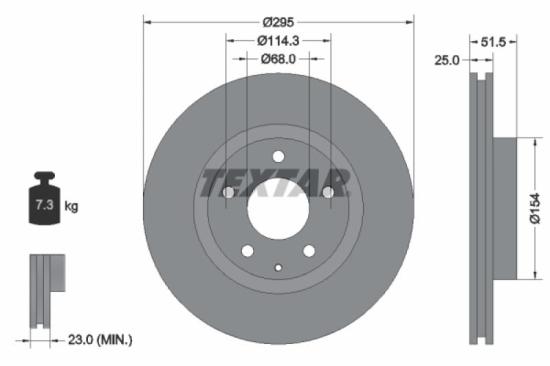 TEXTAR Bremsscheibe 92267603 + Bremsbelagsatz, Scheibenbremse 2587501 + Bremsscheibe 92267703 + Bremsbelagsatz, Scheibenbremse 2587801 Bild TEXTAR Bremsscheibe 92267603 + Bremsbelagsatz, Scheibenbremse 2587501 + Bremsscheibe 92267703 + Bremsbelagsatz, Scheibenbremse 2587801