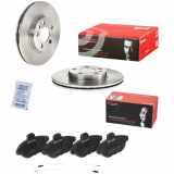 BREMBO Bremsbelagsatz, Scheibenbremse P 23 072 + Bremsscheibe 09.9631.34