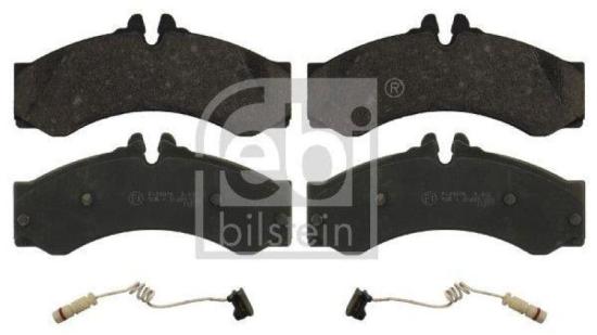 FEBI BILSTEIN Bremsbelagsatz, Scheibenbremse 16811 + Bremsscheibe 10639 Bild FEBI BILSTEIN Bremsbelagsatz, Scheibenbremse 16811 + Bremsscheibe 10639