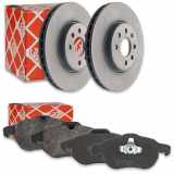 FEBI BILSTEIN Bremsbelagsatz, Scheibenbremse 16492 + Bremsscheibe 44123