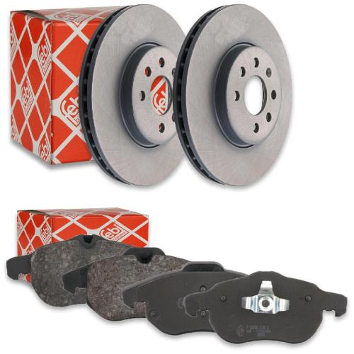 FEBI BILSTEIN Bremsbelagsatz, Scheibenbremse 16492 + Bremsscheibe 44123 Bild FEBI BILSTEIN Bremsbelagsatz, Scheibenbremse 16492 + Bremsscheibe 44123