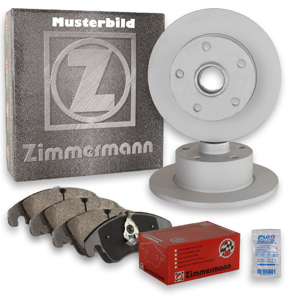 ZIMMERMANN Bremsscheibe 430.2639.00 + Bremsbelagsatz, Scheibenbremse 23980.170.1
