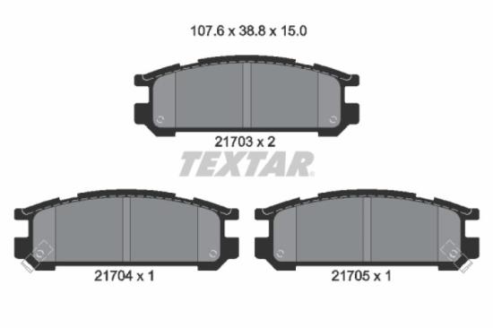 TEXTAR Bremsscheibe 92081900 + Bremsscheibe 92082000 + Bremsbelagsatz, Scheibenbremse 2149501 + Bremsbelagsatz, Scheibenbremse 2170301 Bild TEXTAR Bremsscheibe 92081900 + Bremsscheibe 92082000 + Bremsbelagsatz, Scheibenbremse 2149501 + Bremsbelagsatz, Scheibenbremse 2170301