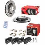 BREMBO Bremsbelagsatz, Scheibenbremse P 85 095 + Bremsscheibe 09.9768.1X