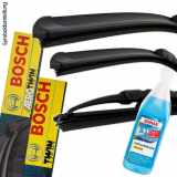 BOSCH Wischblatt 3 397 118 904 + Wischblatt 3 397 011 802 SONAX Frostschutz, Scheibenreinigungsanlage 03321000