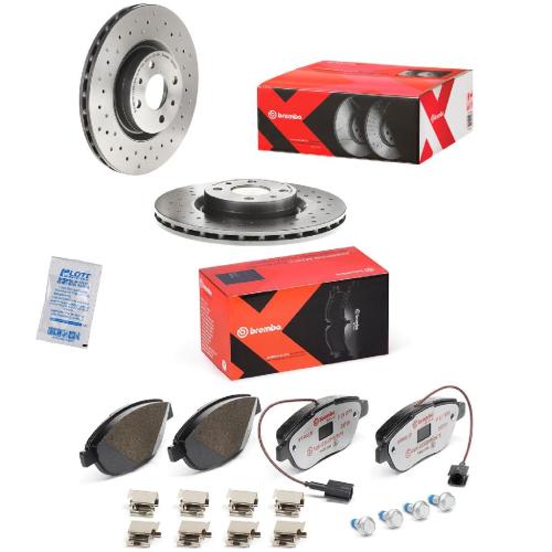 BREMBO Bremsscheibe 09.4939.1X + Bremsbelagsatz, Scheibenbremse P 23 137X Bild BREMBO Bremsscheibe 09.4939.1X + Bremsbelagsatz, Scheibenbremse P 23 137X