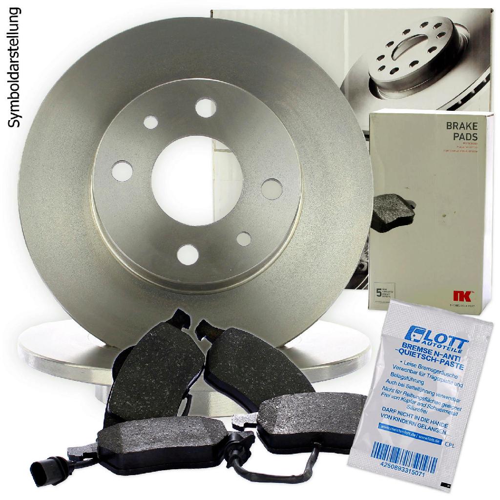 NK Bremsbelagsatz, Scheibenbremse 221019 + Bremsscheibe 209922