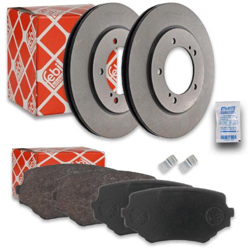 FEBI BILSTEIN Bremsbelagsatz, Scheibenbremse 16647 + Bremsscheibe 28436 Bild FEBI BILSTEIN Bremsbelagsatz, Scheibenbremse 16647 + Bremsscheibe 28436