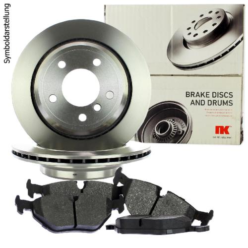 NK Bremsbelagsatz, Scheibenbremse 224754 + Bremsscheibe 204783 Bild NK Bremsbelagsatz, Scheibenbremse 224754 + Bremsscheibe 204783