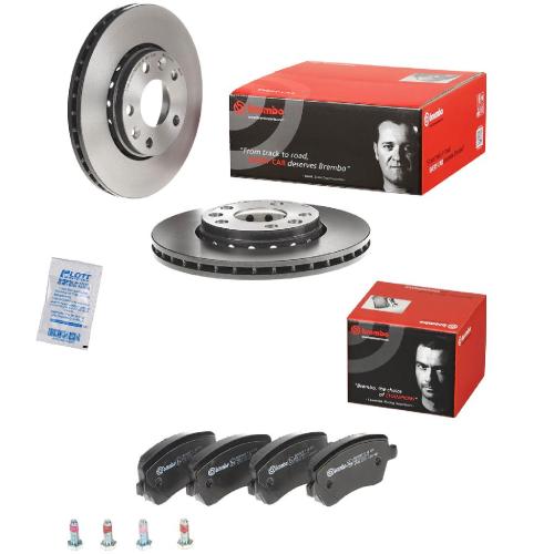 BREMBO Bremsbelagsatz, Scheibenbremse P 68 033 + Bremsscheibe 09.A727.11 Bild BREMBO Bremsbelagsatz, Scheibenbremse P 68 033 + Bremsscheibe 09.A727.11