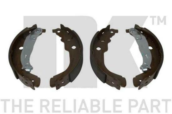 NK Zubehörsatz, Feststellbremsbacken 7937750 + Bremsbackensatz 2737741 + Radbremszylinder 803744 + Radbremszylinder 803743 Bild NK Zubehörsatz, Feststellbremsbacken 7937750 + Bremsbackensatz 2737741 + Radbremszylinder 803744 + Radbremszylinder 803743