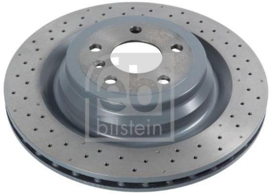 FEBI BILSTEIN Bremsbelagsatz, Scheibenbremse 16990 + Bremsscheibe 106606 + Warnkontakt, Bremsbelagverschleiß 19186 Bild FEBI BILSTEIN Bremsbelagsatz, Scheibenbremse 16990 + Bremsscheibe 106606 + Warnkontakt, Bremsbelagverschleiß 19186