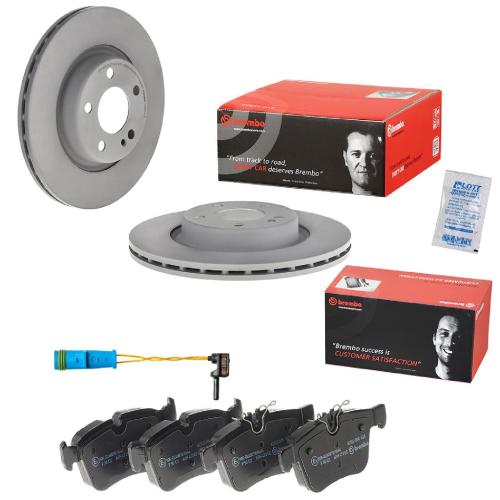 BREMBO Bremsbelagsatz, Scheibenbremse P 50 122 + Warnkontakt, Bremsbelagverschleiß A 00 353 + Bremsscheibe 09.D533.13 Bild BREMBO Bremsbelagsatz, Scheibenbremse P 50 122 + Warnkontakt, Bremsbelagverschleiß A 00 353 + Bremsscheibe 09.D533.13