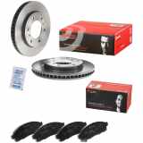 BREMBO Bremsscheibe 09.A868.11 + Bremsbelagsatz, Scheibenbremse P 54 038