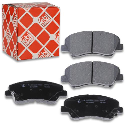 FEBI BILSTEIN Bremsbelagsatz, Scheibenbremse 116285 + Bremsbelagsatz, Scheibenbremse 170244 + Bremsscheibe 108447 + Bremsscheibe 108420 Bild FEBI BILSTEIN Bremsbelagsatz, Scheibenbremse 116285 + Bremsbelagsatz, Scheibenbremse 170244 + Bremsscheibe 108447 + Bremsscheibe 108420